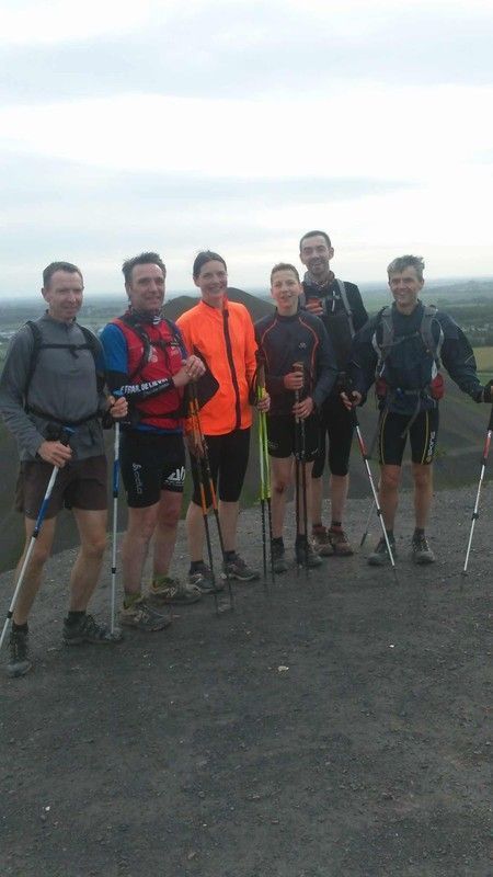 Sur les terrils d'Haillicourt avec la Bigorex Team